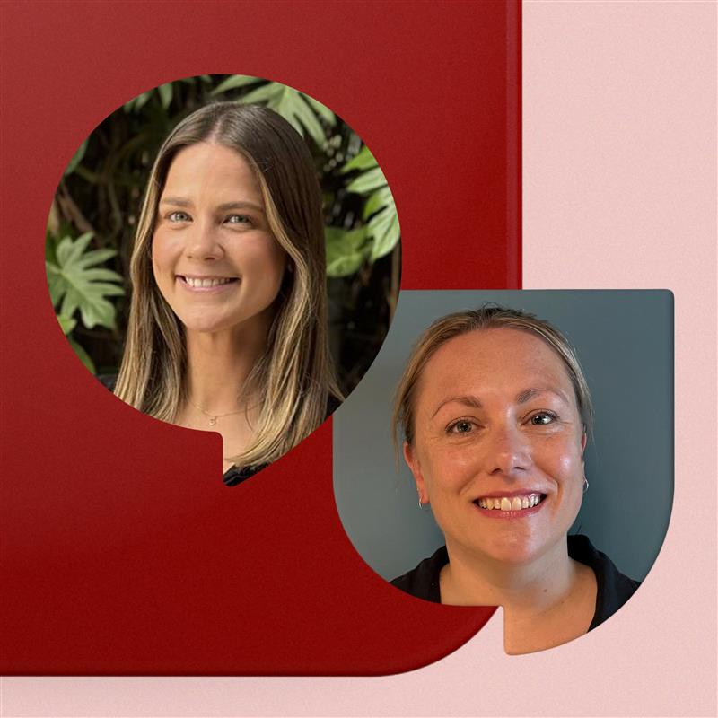 Left: Bonnie Ilett, Right: Delwyn Smith